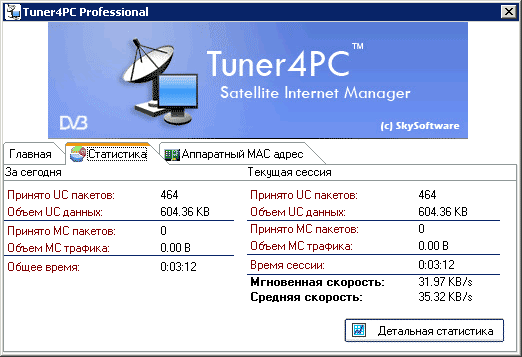 StarBlazer - статистика Tuner4PC