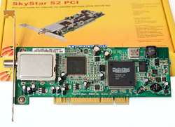 Спутниковый Интернет StarBlazer – спутниковая плата SkyStar S2 PCI (DVB-S2)