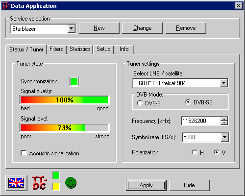   StarBlazer -  Technotrend S2-3600  S2-3200