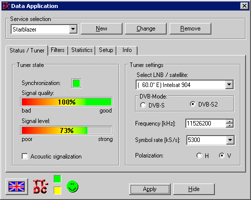   StarBlazer -  Technotrend S2-3600  S2-3200